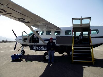 El avion que hare el vuelo