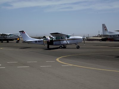 Avion de el segundo vuelo