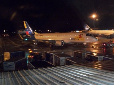 En el aeropuerto El Dorado