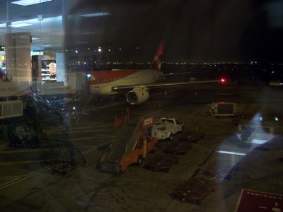 Nuestro avion en Lima