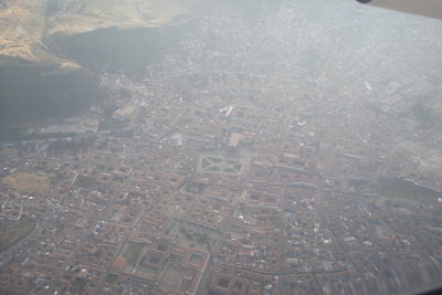 Sobrevolando a Cuzco