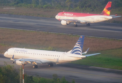 HK-4454 - Embraer ERJ-190LR (ERJ-190-100 LR) / Copa Airlines<br />N567AV - Airbus A320-214 / Avianca