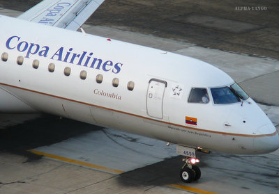 HK-4599 - Embraer ERJ-190-100AR / Copa Airlines (Operado por Aero República - Star Alliance)