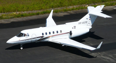 HK-4670 - Raytheon Hawker 800XP / Central Charter Colombia