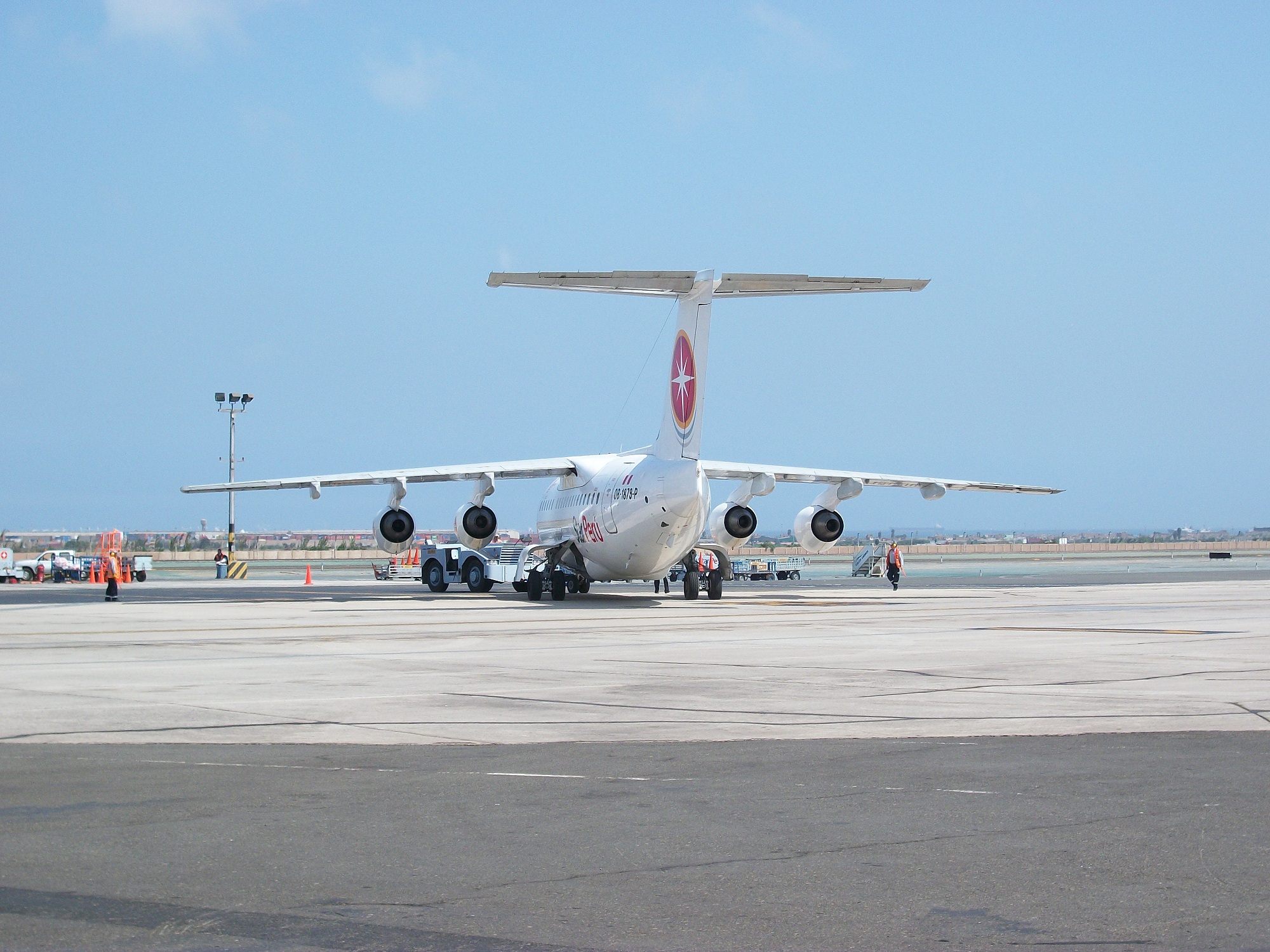 Un Bae 146 de StarPeru