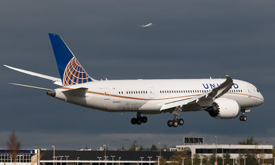B787 dreamliner de United N20904