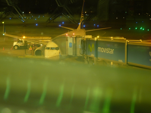 EL BOEING 737-700 QUE NOS LLEVARIA HACIA PANAMA