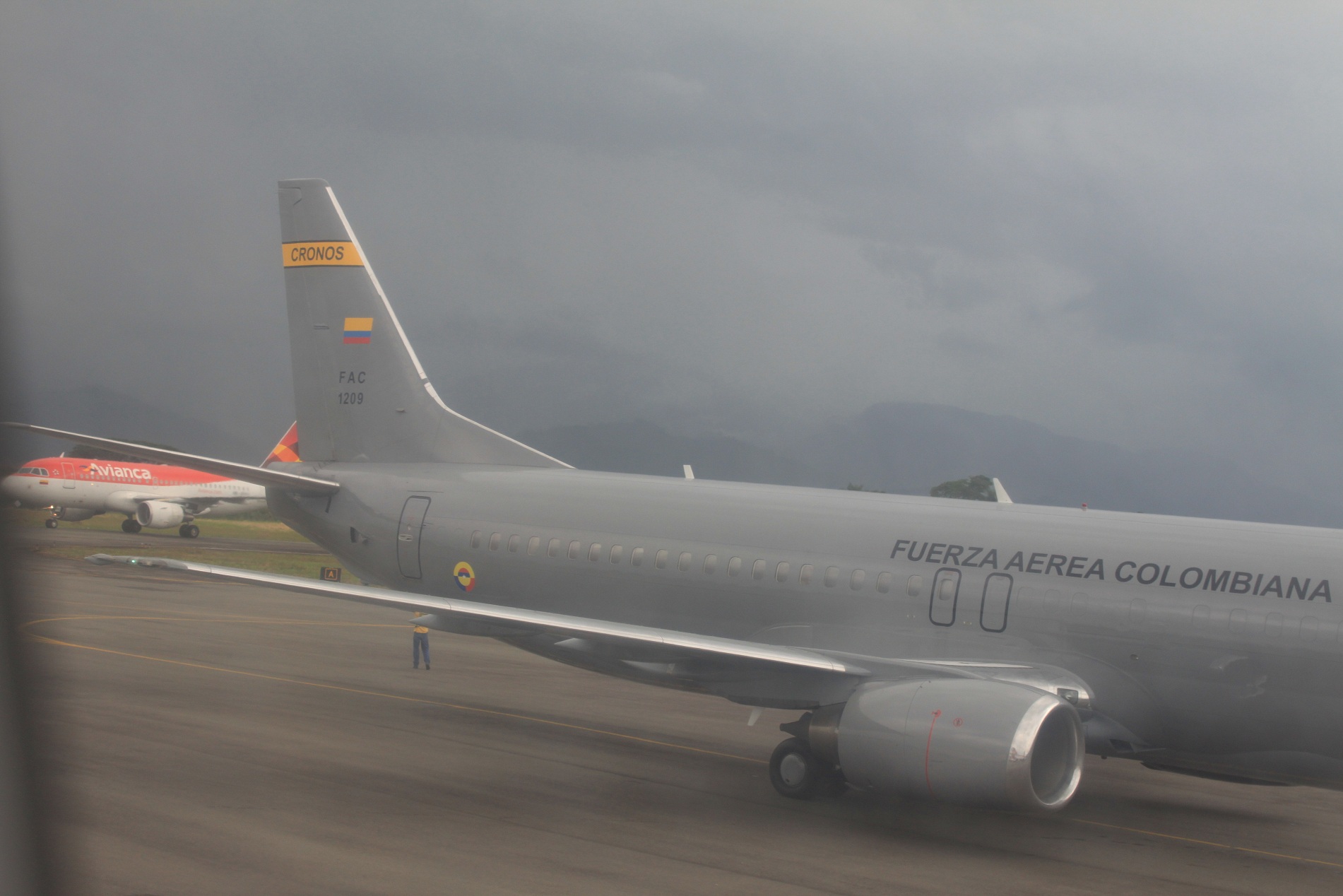 Grata llegada de otro Airbus de Avianca a el Eden.
