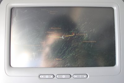Mapa del vuelo.