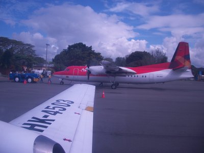 Desde un avión de Easyfly en SKAR