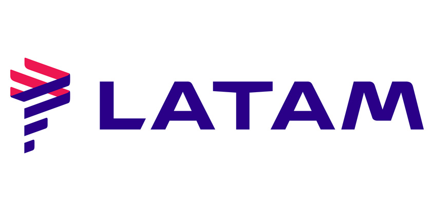 Logo de LATAM Airlines.