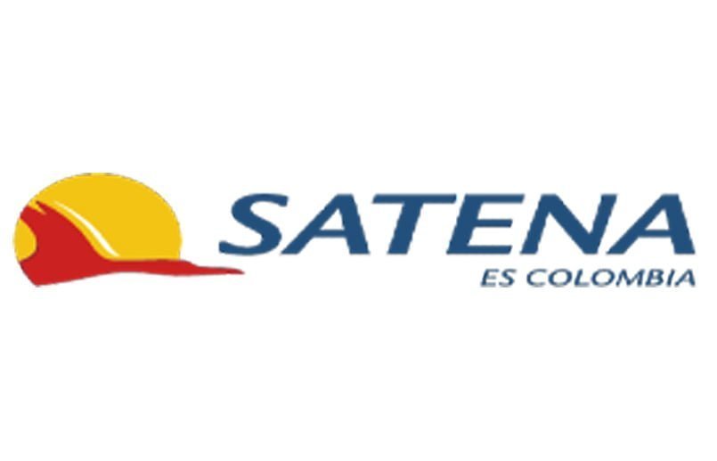Logo de SATENA.
