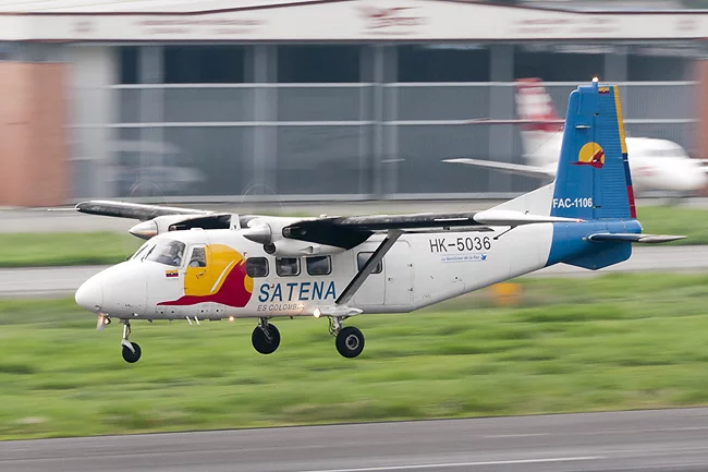 Harbin Y-12 de Satena.