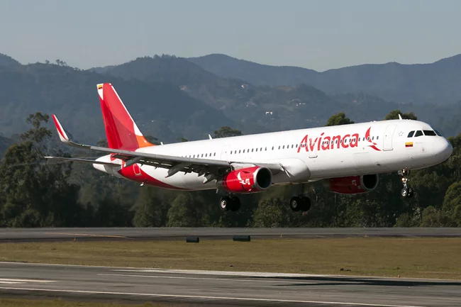 Airbus A321 de Avianca