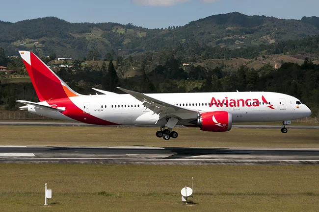 Boeing 787-8 de Avianca