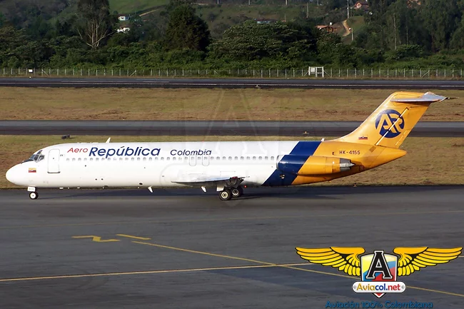 McDonnell-Douglas DC-9-30 de Aero República.