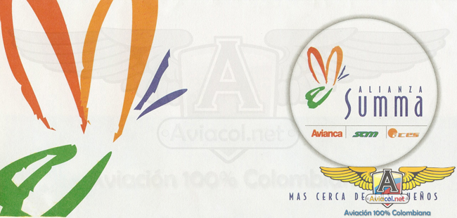 Alianza Summa - Aviacol.net El Portal de la Aviación Colombiana