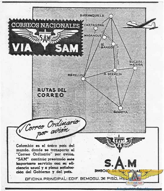 SAM Sociedad Aeron utica de Medell n Consolidada S.A. volavi