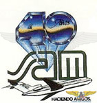 Logo SAM 40 años - Aviacol.net El Portal de la Aviación Colombiana