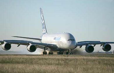 Airbus A380 Break Test - Aviacol.net - © Airbus / S. Ognier