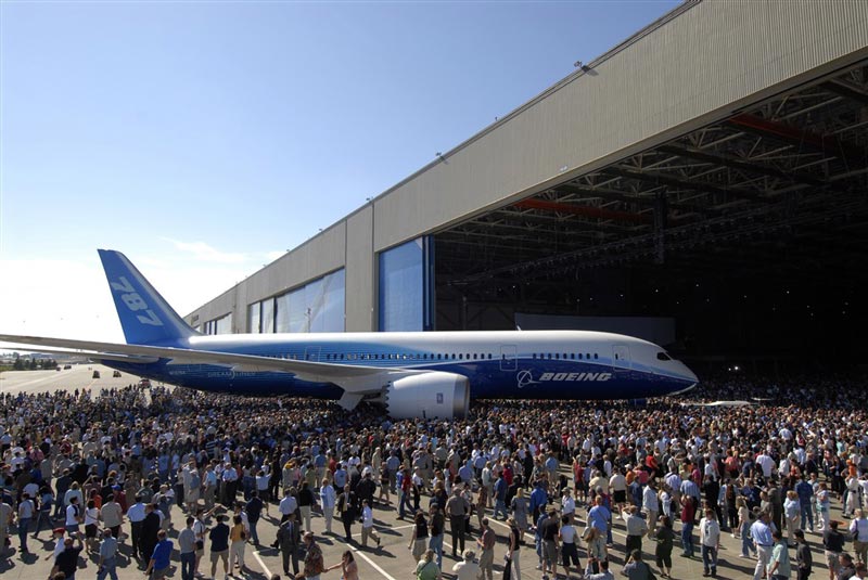 Presentación al público del Boeing 787 Dreamliner - Aviacol.net