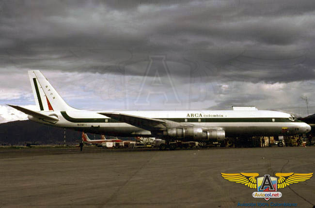 DC-8 Arca - Aviacol.net El Portal de la Aviación Colombiana 