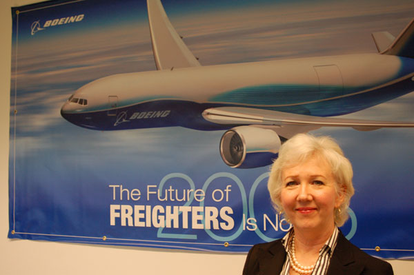 Suzanna Darcy-Henneman Piloto Pruebas Jefe Boeing 777F Carguero