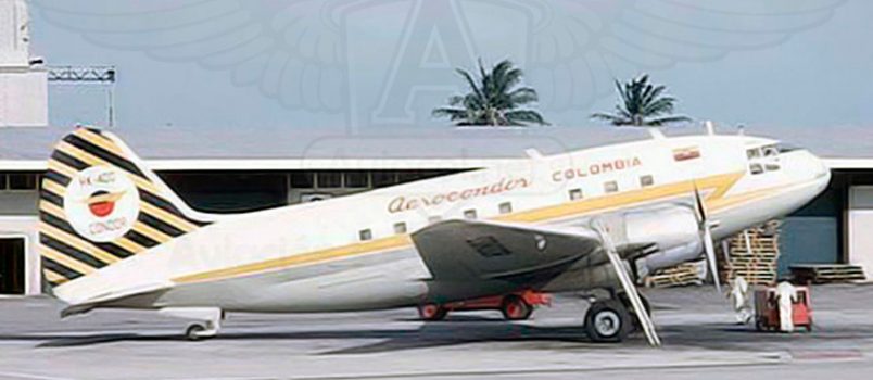 Douglas DC-3 de Aerocóndor.