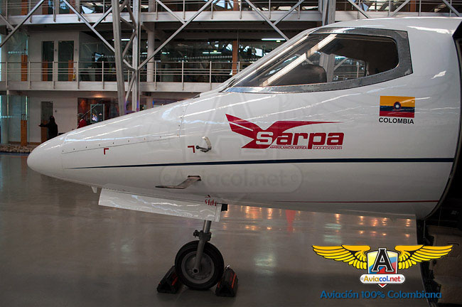 Presentación Oficial Learjet 35A Sarpa