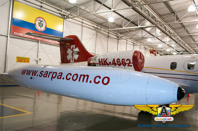 Presentación Oficial Learjet 35A Sarpa