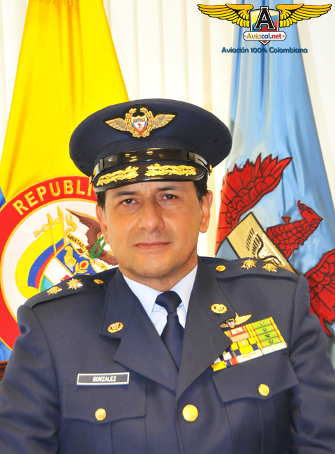 Mayor General Julio Alberto González Ruiz - Aviacol.net El Portal de la Aviación Colombiana