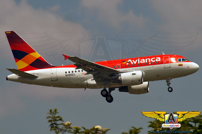 A318 de Avianca - Aviacol.net El Portal de la Aviación Colombiana