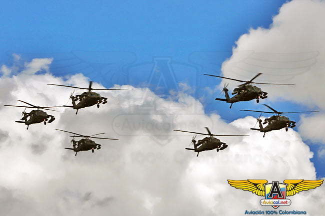 Helicópteros UH-60 llegan a 300.000 horas de vuelo en Colombia | Aviacol.net El Portal de la Aviación Colombiana