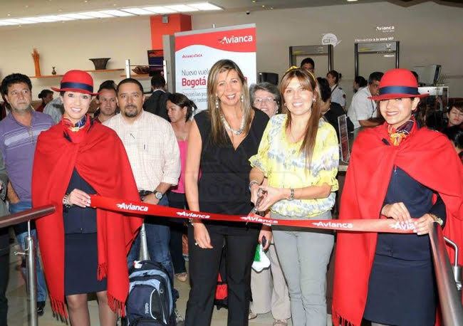 Vuelo inaugural Bogotá - Florencia por parte de Avianca