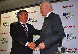 Avianca y Sky Airline de Chile firman acuerdo de código compartido | Aviacol.net El Portal de la Aviación Colombiana