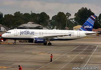 JetBlue inicia vuelos entre Fort Lauderdale y Bogotá | Aviacol.net El Portal de la Aviación Colombiana