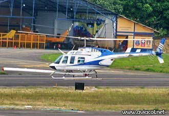 Helicóptero de Helyfly aterriza de emergencia y es incinerado | Aviacol.net El Portal de la Aviación Colombiana 