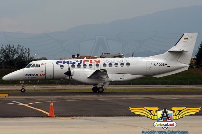 British Aerospace Jetstream 41 perteneciente a Easyfly.