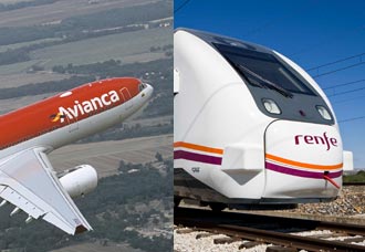 Avianca y Renfe de España ofrecen viajes en conexión intermodal | Aviacol.net El Portal de la Aviación Colombiana