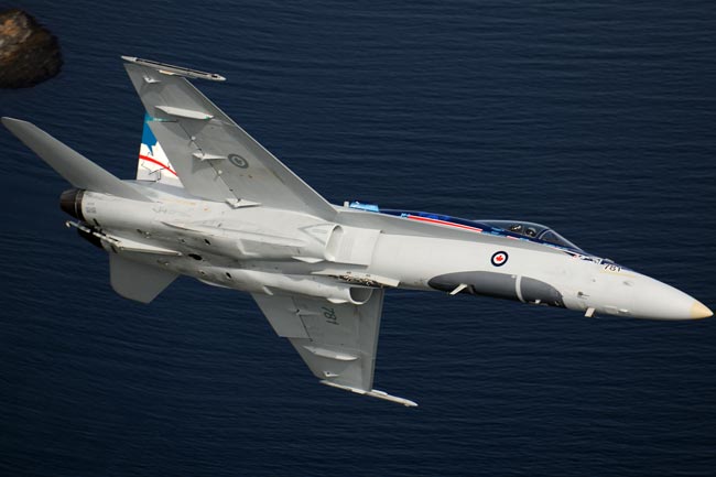 Equipo de acrobacia CF-18 Demostration Team de la RCAF estará en la F-air 2013