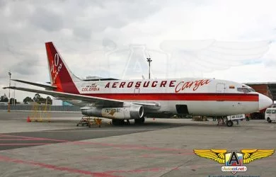 El último vuelo del Boeing 737-200, HK-4328, de Aerosucre | Aviacol.net El Portal de la Aviación Colombiana