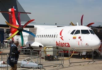 Avianca recibió su primer ATR-72 | Aviacol.net El Portal de la Aviación Colombiana