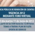 Satena invita a Audiencia Pública de Rendición de Cuentas vigencia 2012 | Aviacol.net El Portal de la Aviación Colombiana