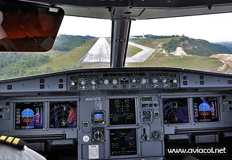 Curso de Piloto Comercial - Cabina Airbus 320