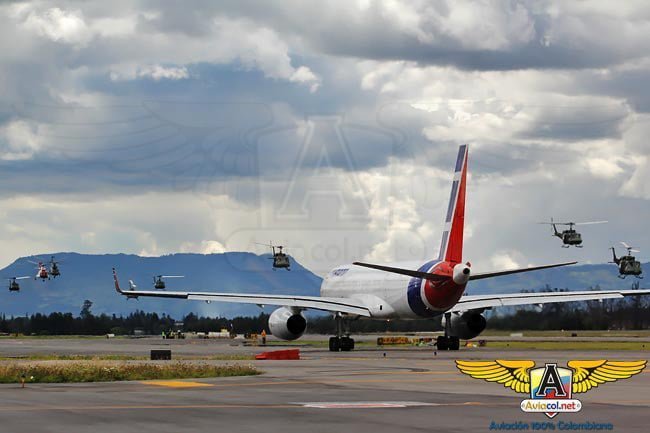 Revista aérea del 20 de julio de 2013 en Bogotá | Aviacol.net El Portal de la Aviación Colombiana