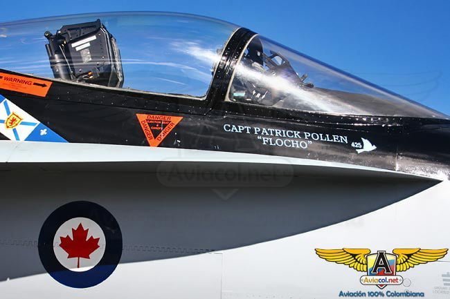 El CF-18 Demo Team en Colombia: punta de lanza de la relación entre la FAC y la RCAF | Aviacol.net El Portal de la Aviación Colombiana