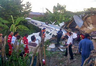 Cessna 182 se accidenta en Plato, Magdalena | Aviacol.net El Portal de la Aviación Colombiana
