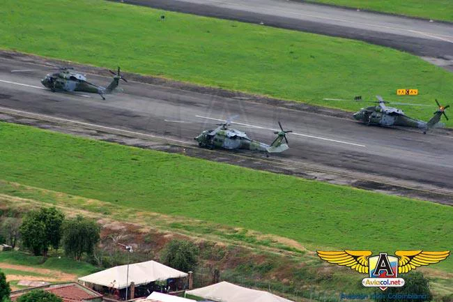Desfile aéreo de la Aviación del Ejército sobre Medellín | Aviacol.net El Portal de la Aviación Colombiana