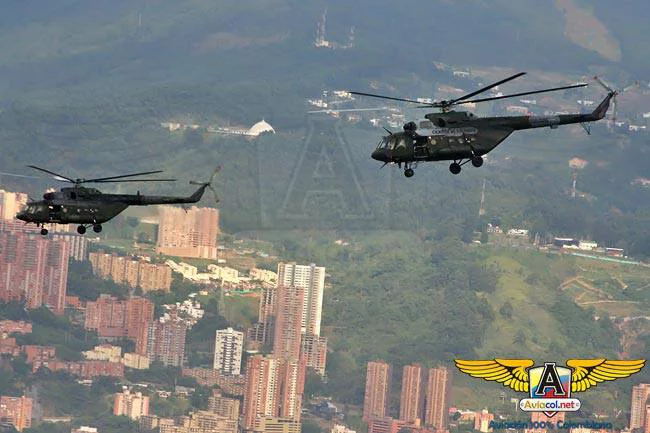 Desfile aéreo de la Aviación del Ejército sobre Medellín | Aviacol.net El Portal de la Aviación Colombiana