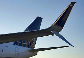 United Airlines instala wingtips que generan eficiencia en el uso de combustible | Aviacol.net El Portal de la Aviación Colombiana